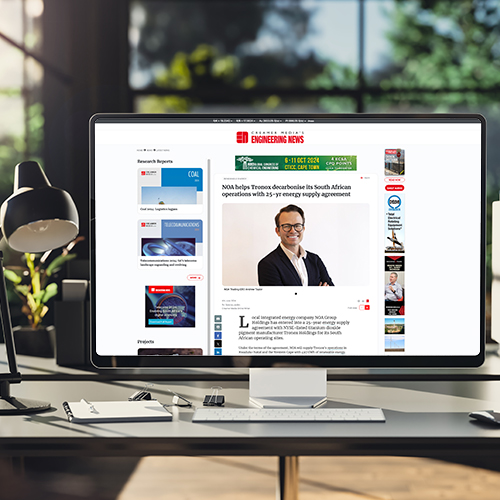 NOA Appears in Engineering News for Tronox Decarbonisation